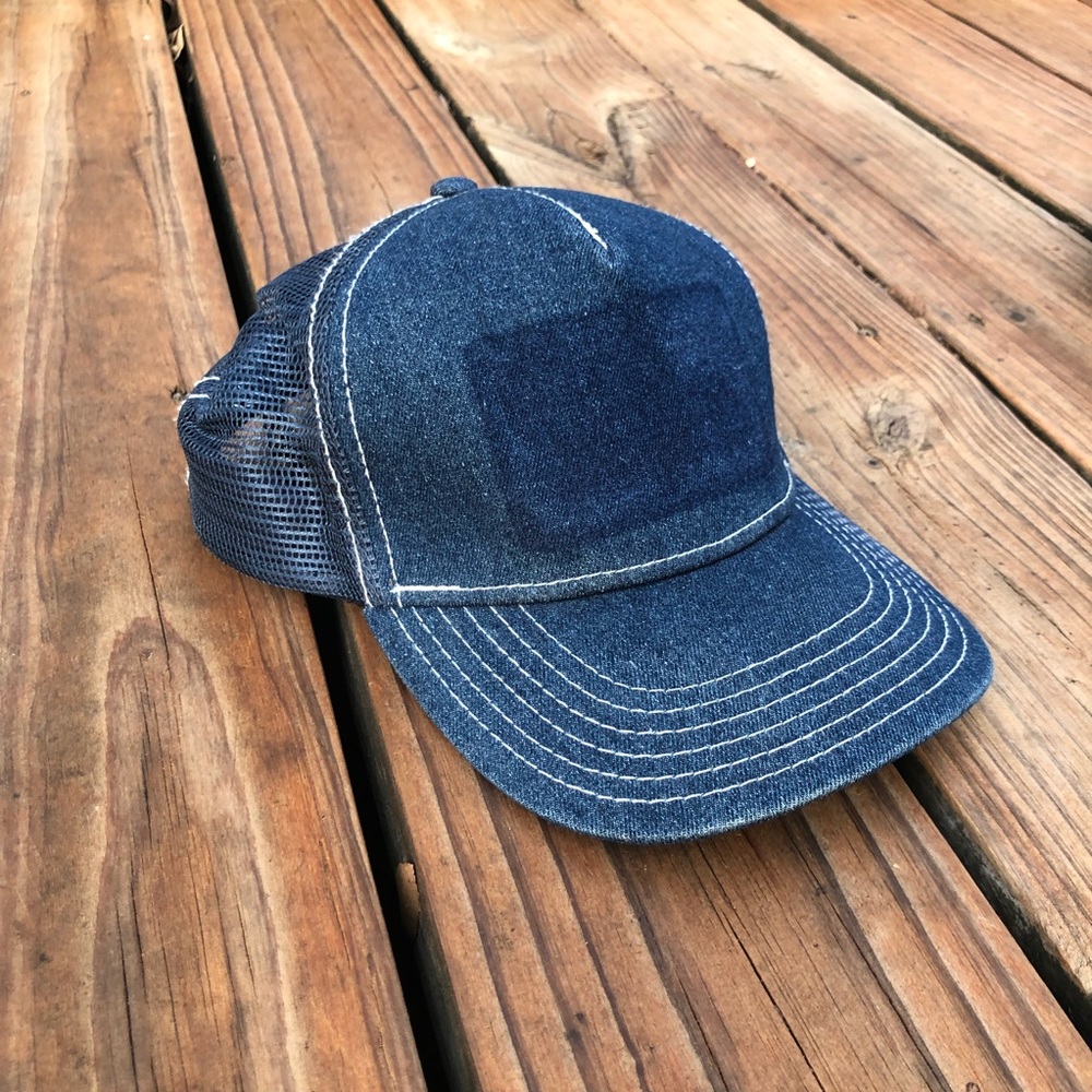 Denim Trucker Hat